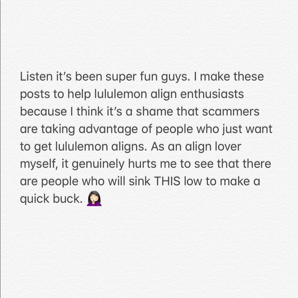 ***Lululemon Align PSA - How to spot FAKES*** - Picture 8 of 8